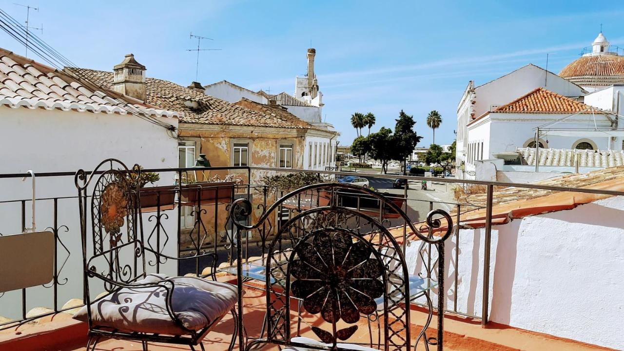 Happy Terrace Downtown Tiny House 100% Portuguese Villa Faro Dış mekan fotoğraf
